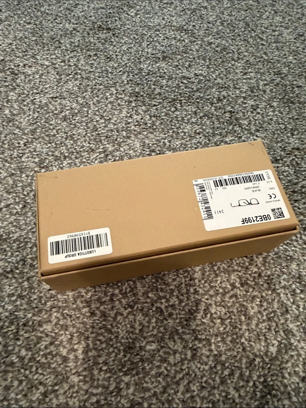 Empty Burberry Glasses Case & Box